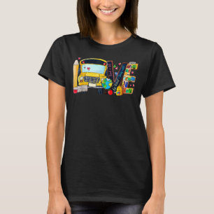 Camiseta Amor De Volta Ao Motorista De Ônibus Escolar Prime