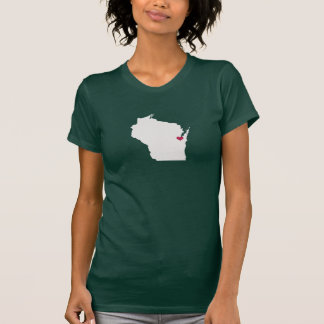 Camiseta Amor de Wisconsin