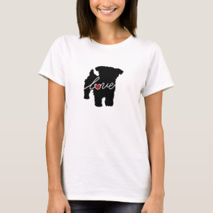 Camiseta Amor de Yorkiepoo (Yorkie/caniche)