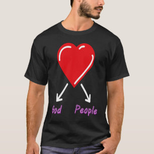 Camiseta Amor Deus Ame Pessoas Cristão