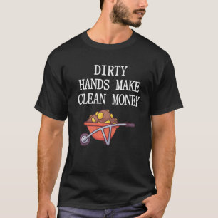 Camiseta Amor Dinheiro Ganho Riqueza Trabalho Paycheck Rece