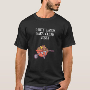 Camiseta Amor Dinheiro Ganho Riqueza Trabalho Paycheck Rece