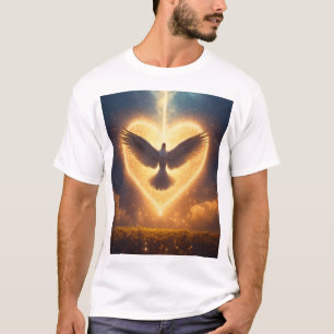 Camiseta "Amor divino: A Raio do Espírito Santo"