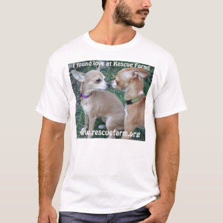 Camiseta Amor do achado de Napoleon & de Lucia na fazenda