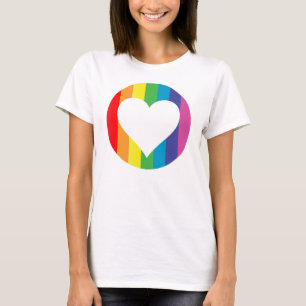 Camiseta amor do arco-íris