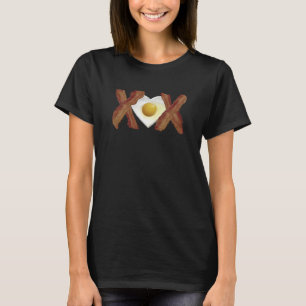 Camiseta AMOR do bacon X O X
