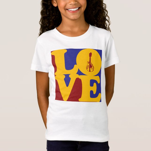 Camiseta Amor do bandolim (Frente)