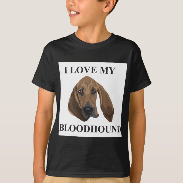 Camiseta Amor do BLOODHOUND (Frente)