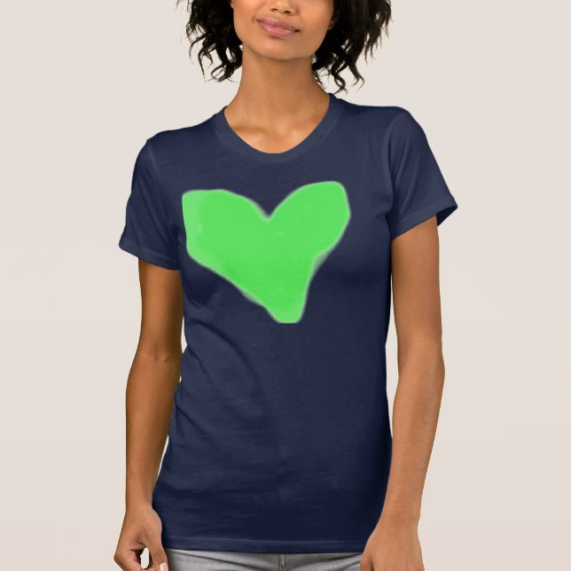 Camiseta amor do coração (Frente)
