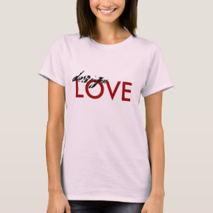 Camiseta AMOR do design