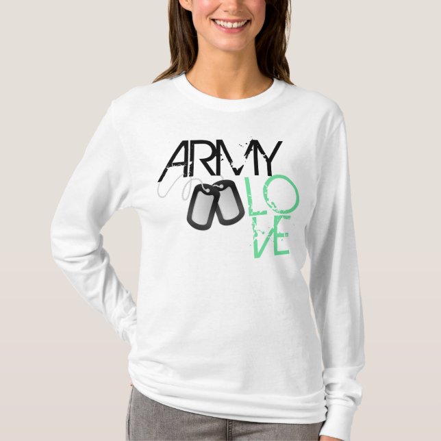 Camiseta Amor do exército (Frente)