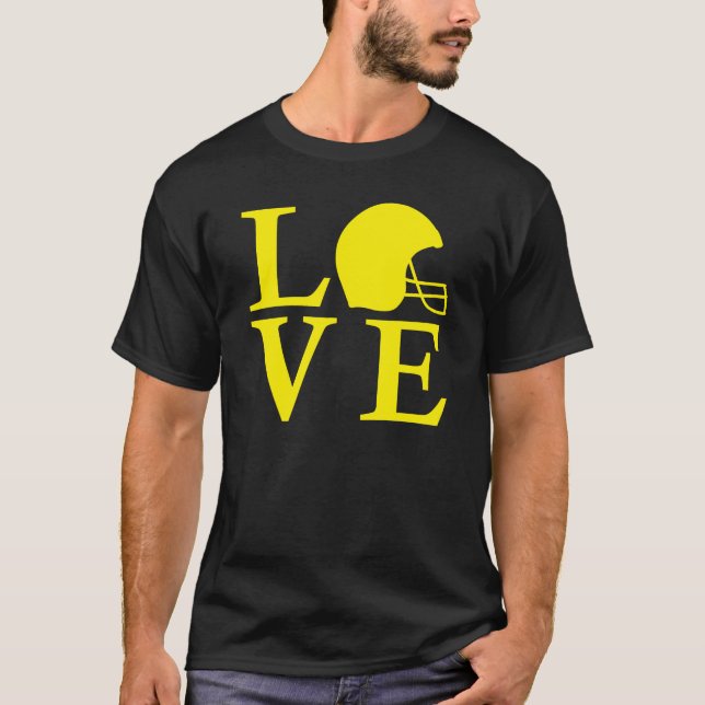 Camiseta AMOR do futebol de Iowa (Frente)