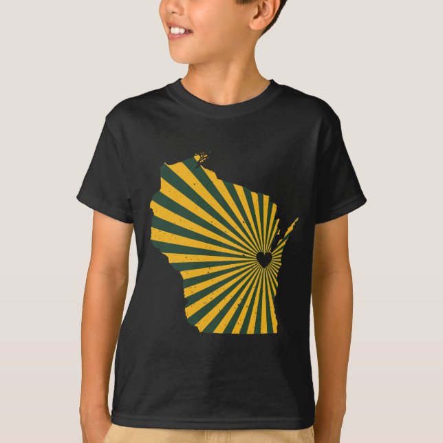 Camiseta Amor do Green Bay (Frente)