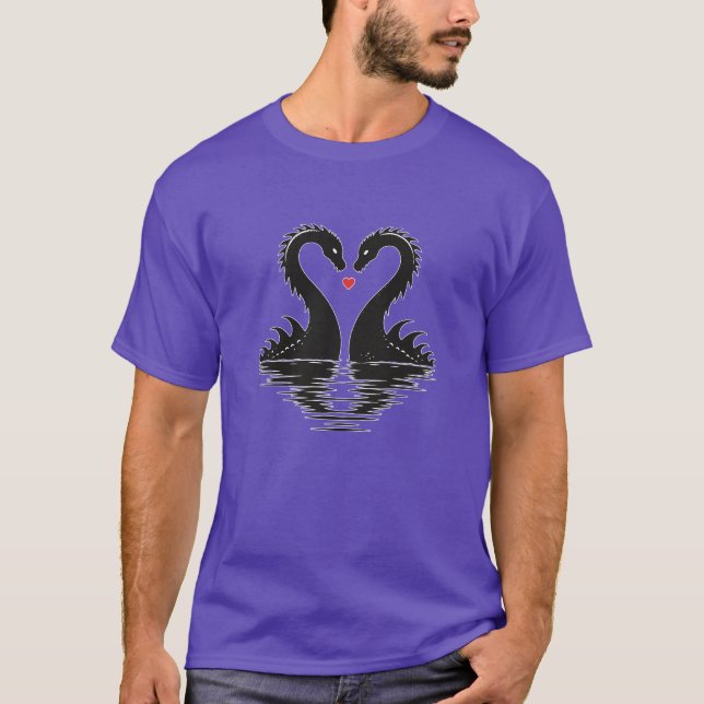 Camiseta Amor do Lago Ness (Frente)