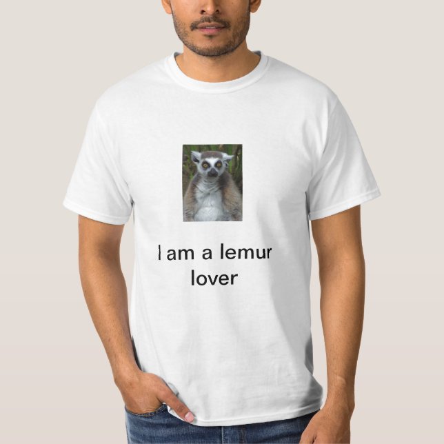 Camiseta Amor do Lemur (Frente)