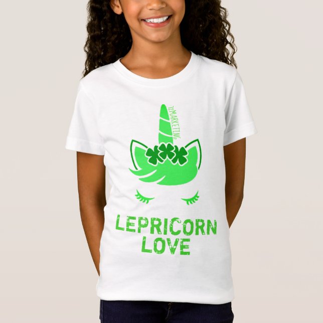 Camiseta amor do lepricorn (Frente)