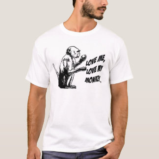 Camiseta amor do macaco