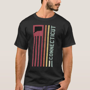 Camiseta Amor Do Mapa De Boas-Vindas De Férias Retrô Dos EU
