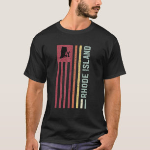 Camiseta Amor Do Mapa Retro De Boas-Vindas De Férias Nos EU
