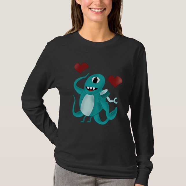 Camiseta Amor do monstro (Frente)