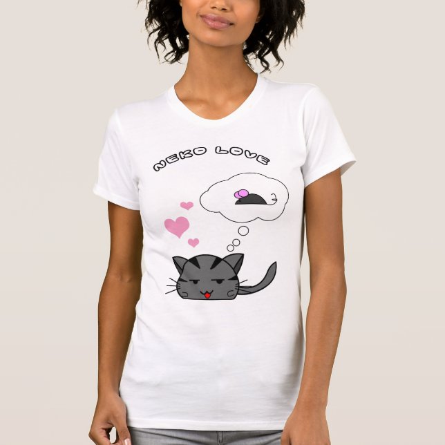Camiseta amor do neko (Frente)
