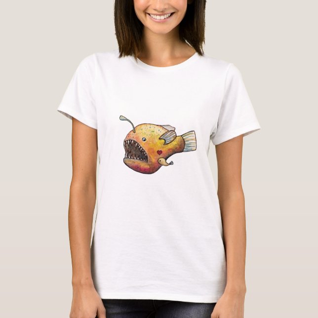 Camiseta Amor do tamboril branco (Frente)