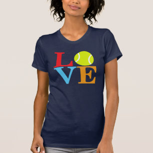 Camiseta AMOR do tênis do ás