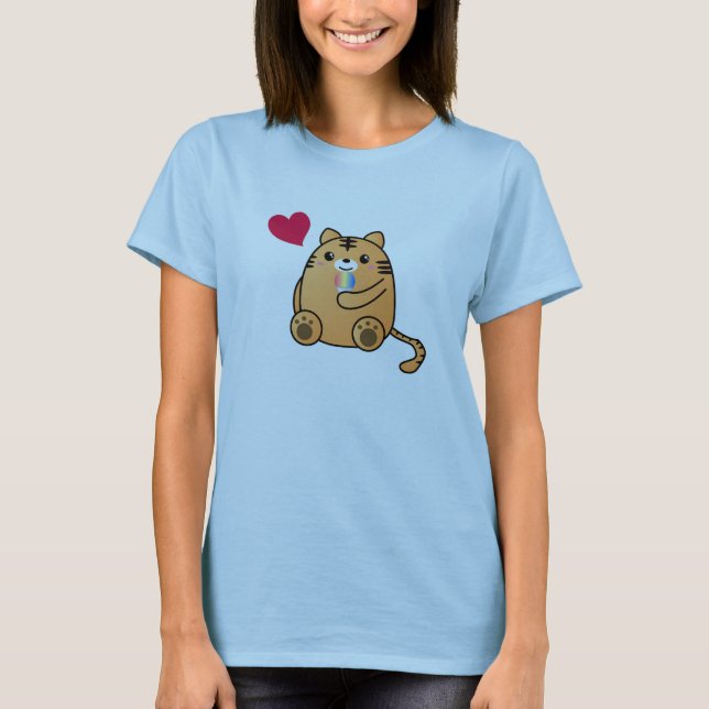 Camiseta Amor do tigre (Frente)