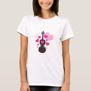 Camiseta Amor do violino