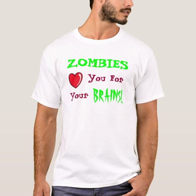 Camiseta Amor do zombi (Frente)