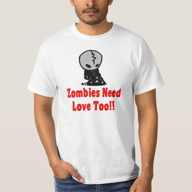 Camiseta Amor do zombi (Frente)