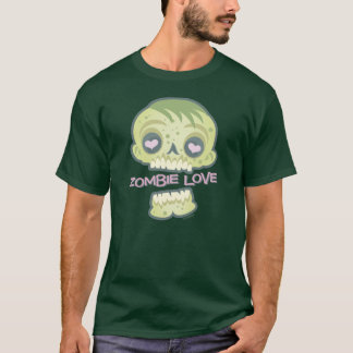 Camiseta Amor do zombi: Romance do vivo
