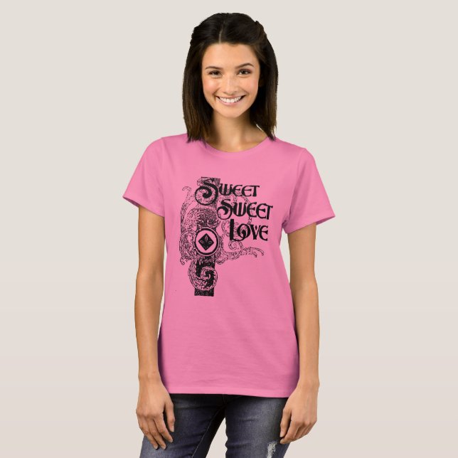 Camiseta Amor doce (Frente Completa)