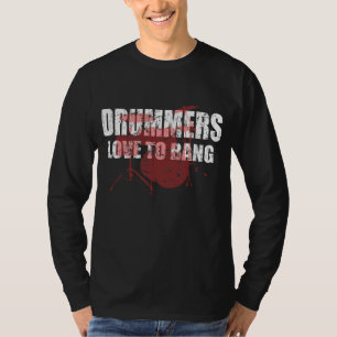 Camiseta Amor dos bateristas ao golpe