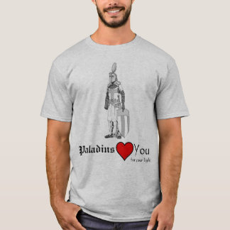 Camiseta Amor dos paladinos você para sua luz