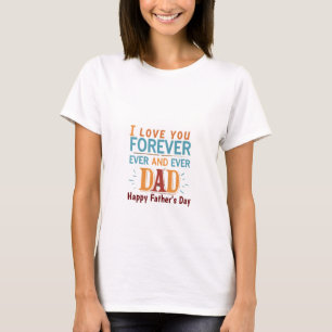Camiseta Amor duradouro: Um tributo ao Dia de os pais