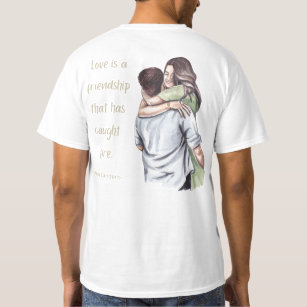 Camiseta Amor é amizade