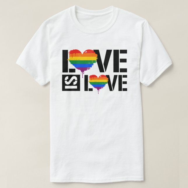 Camiseta Amor é Amor (Frente do Design)