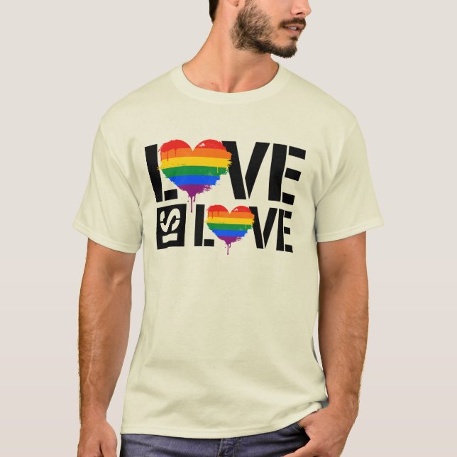CAMISETA AMOR É AMOR (Frente)