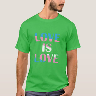 Camiseta Amor É Amor Mostre Seu Orgulho Amor retrô
