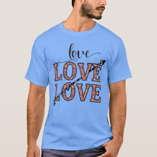 Camiseta Amor e beleza engraçado
