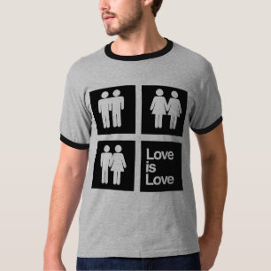 Camiseta Amor é Blocos de Amor