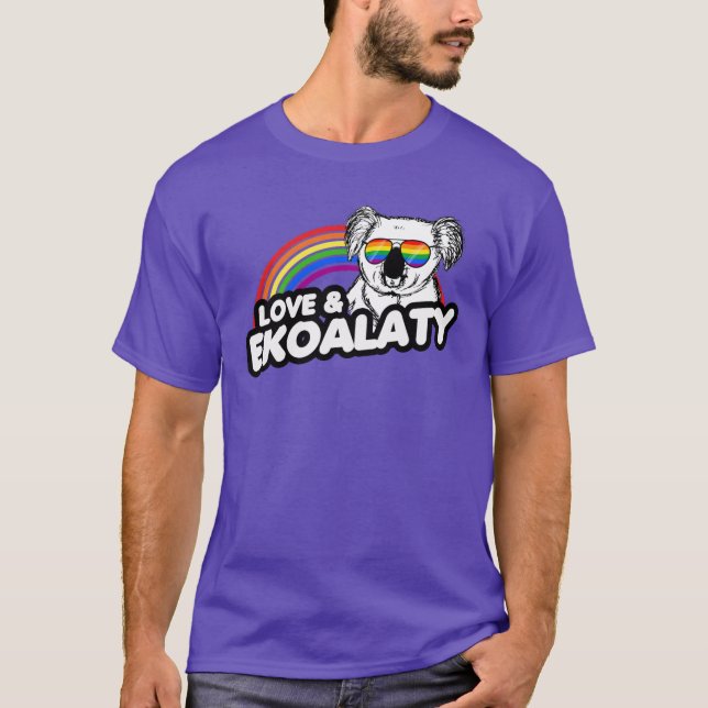 Camiseta Amor e Ekoalaty (Frente)