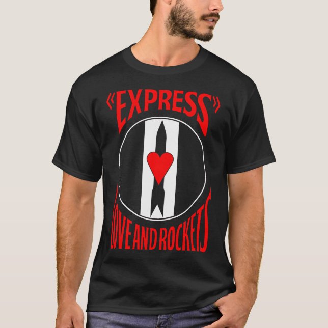 Camiseta Amor E foguetes (Frente)