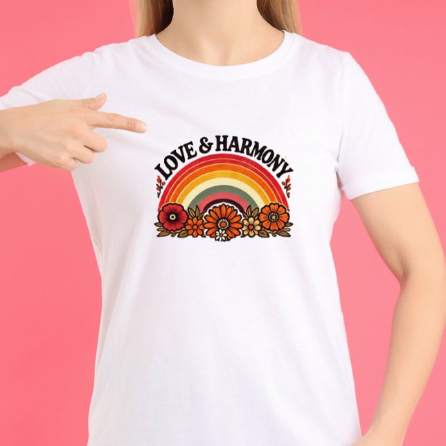 Camiseta Amor e Harmonia (Criador carregado)