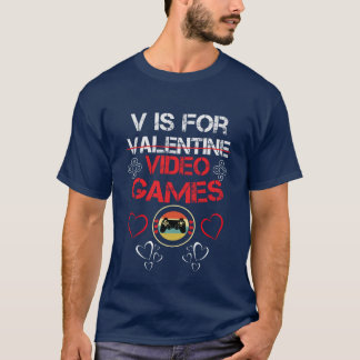 Camiseta Amor e Joysticks: Jogador de Namorados Exclusivo