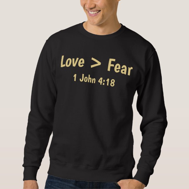 Camiseta Amor é Maior que Medo (Frente)