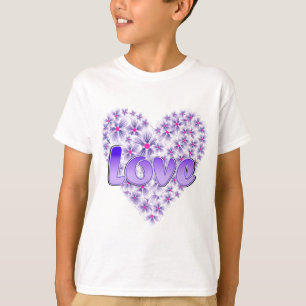 Camiseta Amor e margarida