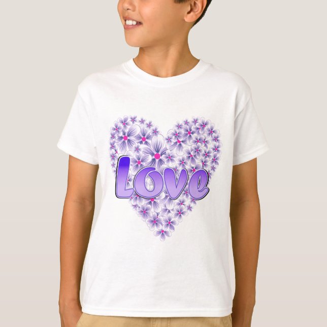 Camiseta Amor e margarida (Frente)