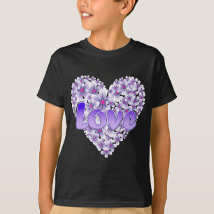 Camiseta Amor e margarida